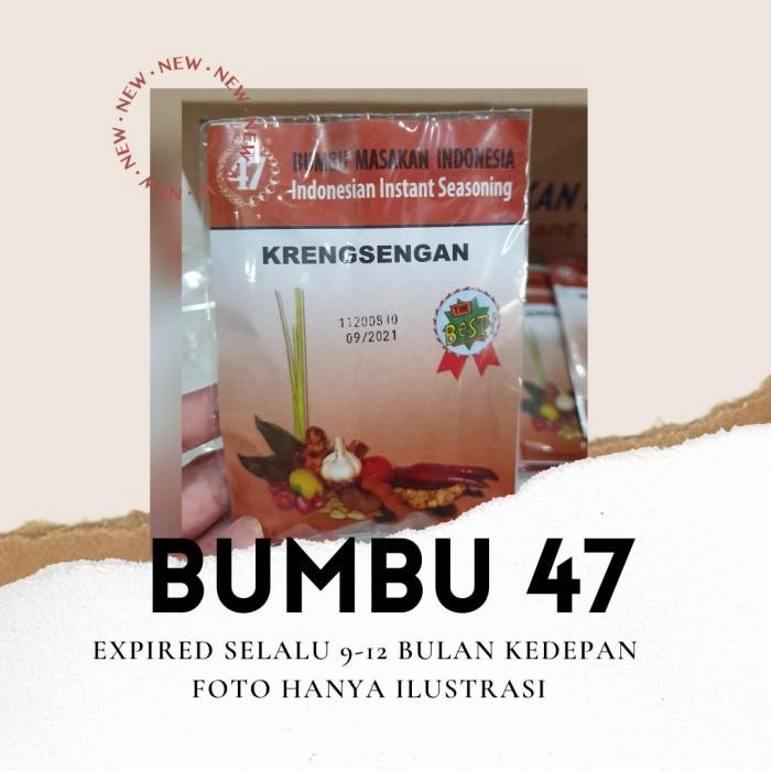 

(Allthebest) Bumbu 47 Malang Bumbu Instant Bumbu Krengsengan