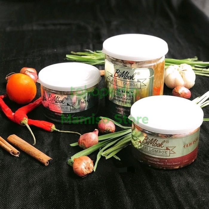 

(Allthebest) babi lombok bimbok 320 gram level pedas sedang tidak pedas