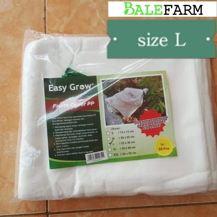 

(Allthebest) Brongkos buah Fruit Cover EasyGrow Pembungkus Buah L 25x30 cm