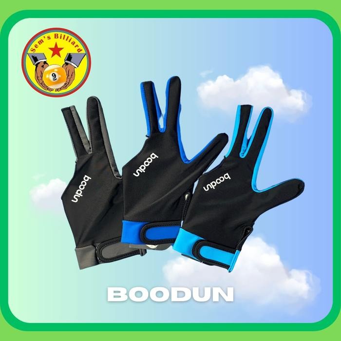 ORIGINAL Glove Billiard Boodun - Sarung Tangan Billiard - Glove Billiard READY STOCK