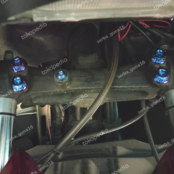 BAUT TITANIUM SHOCK ATAS DEPAN NMAX/AEROX