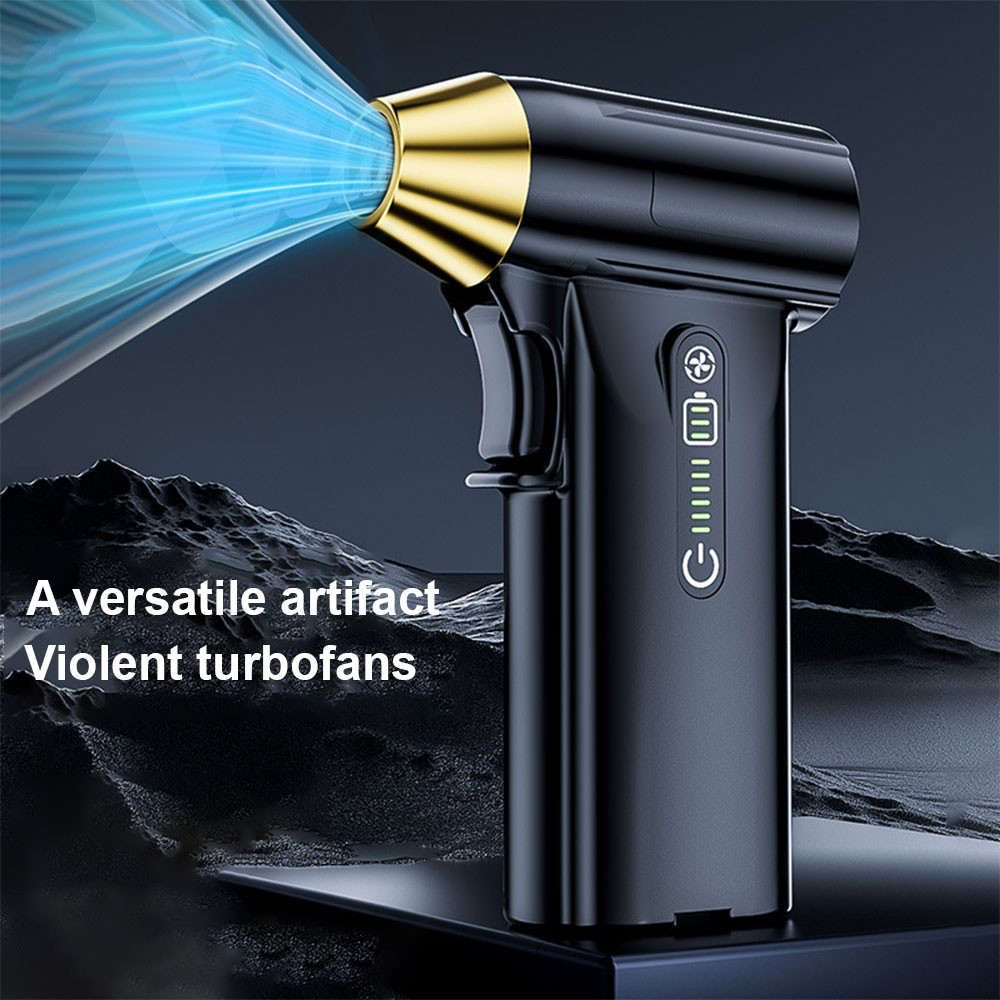 130000RPM Turbo jet fan Mini Turbo Jet Fan Brushless Motor Handheld Duct Fan High-Performance Cyclon