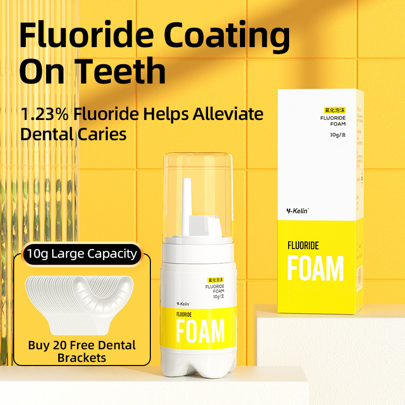 Y-Kelin New Products Fluoride Foam Orthodontic Fluoride Toothpaste