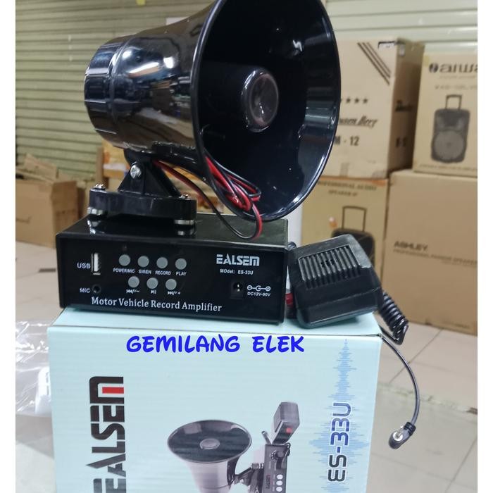 Speaker Corong + Amplifier EALSEM ES-33 USB