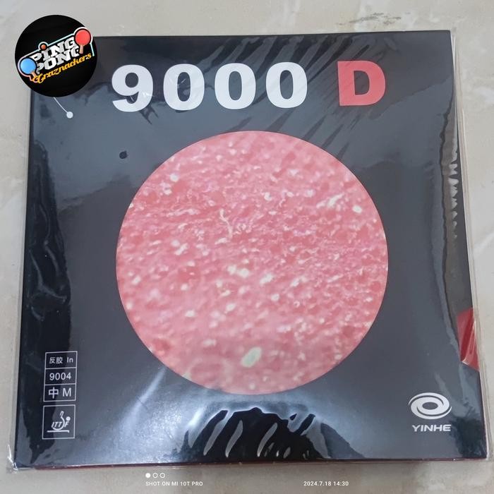 Yinhe 9000 D - Karet Rubber Blade Bet Pingpong Tenis Meja