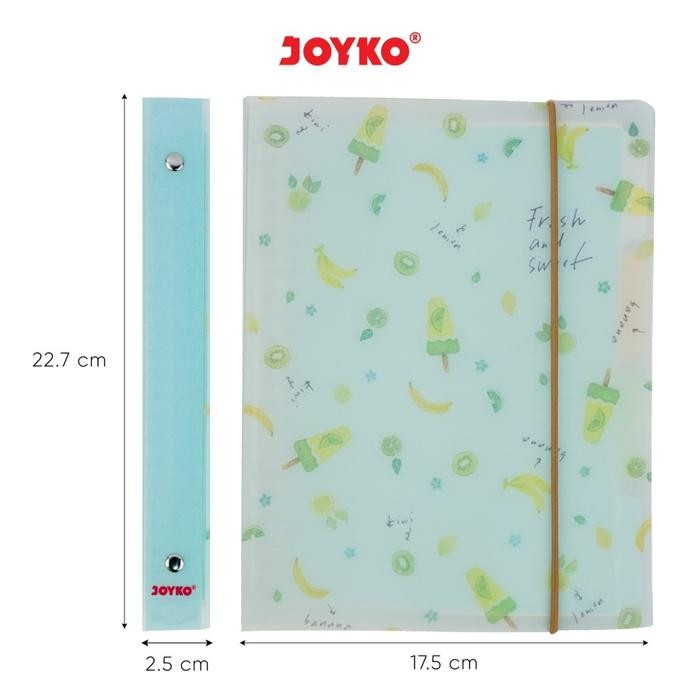 

BINDER NOTE BUKU TULIS JOYKO A5-FR-PF520 KODE 98