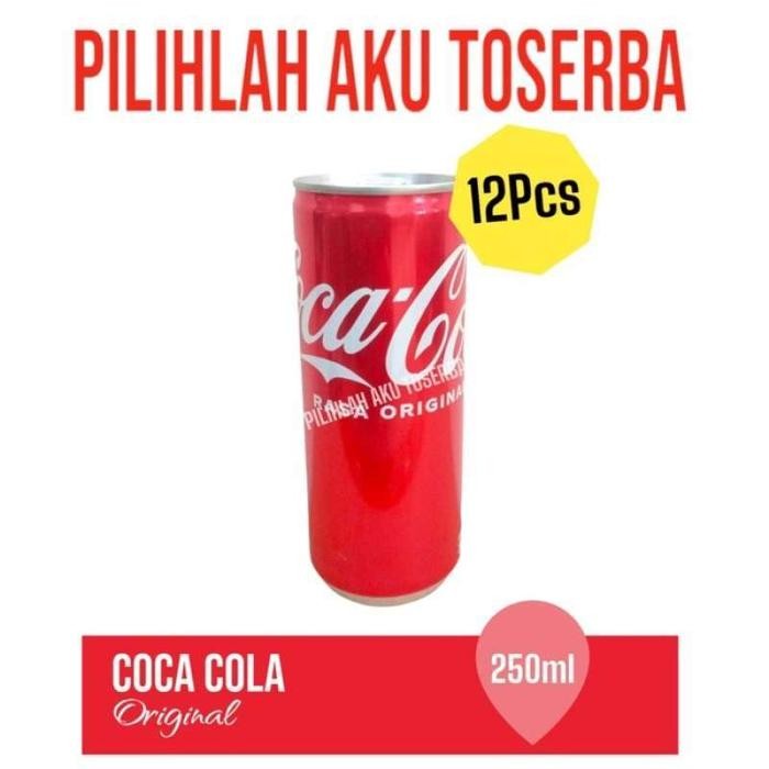 

Otten Coffee - Coca Cola Original Kaleng Can 250 Ml - ( Harga 12 Kaleng )