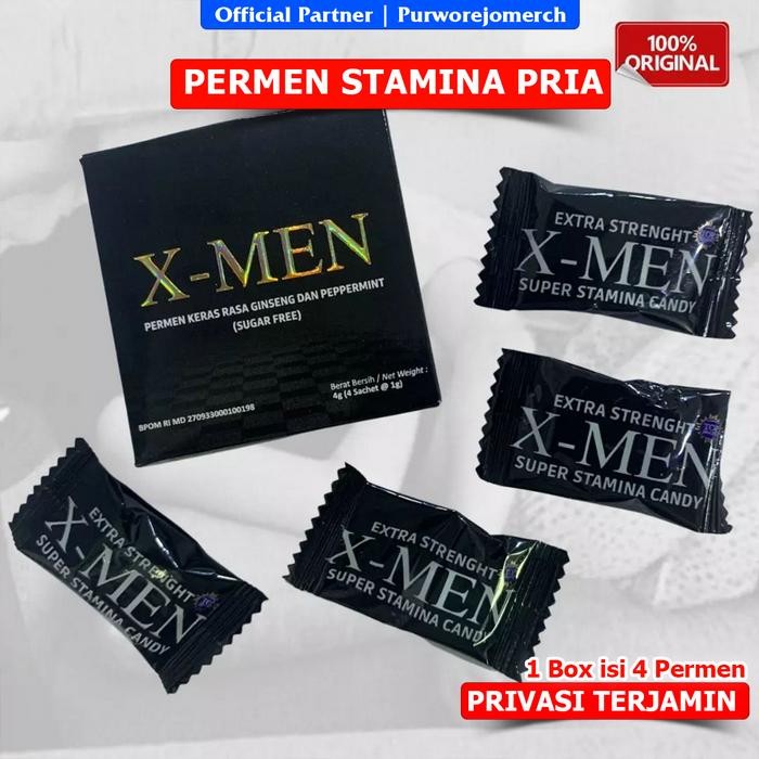 X Men Permen Ginseng Permen xmen Permen Kesehatan Pria X-Men Permen Stamina XMen untuk Vitalitas
