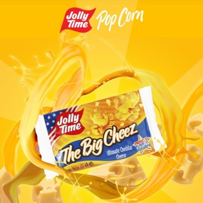 

Popcorn Jolly Time Big Cheez / Pop Corn Rasa Keju Kuning