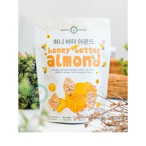 

Korean Honey Butter Almond 150Gr - Healthier Version