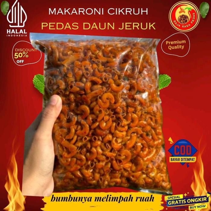 

Makaroni Cikruh 1 Kg Lezat & Gurih Food Snack Cemilan Crispy Kering Camilan Snack Cemilan Jajanan