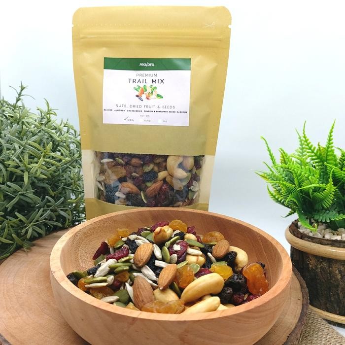 

Prodex Premium Trail Mix 200G - Mix Nuts, Seeds, Dried Fruit - Healthy