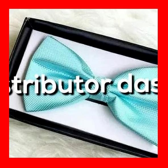 dasi kupu kupu motif bintik lux biru tosca dewasa distributor dasi