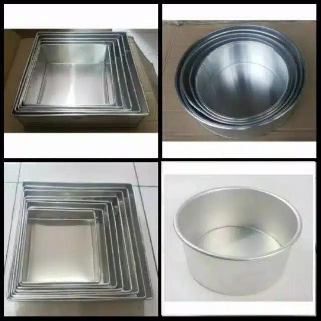 Loyang Kue Bolu / Loyang Kotak / Loyang Bulat Press / Loyang Kue Lapis