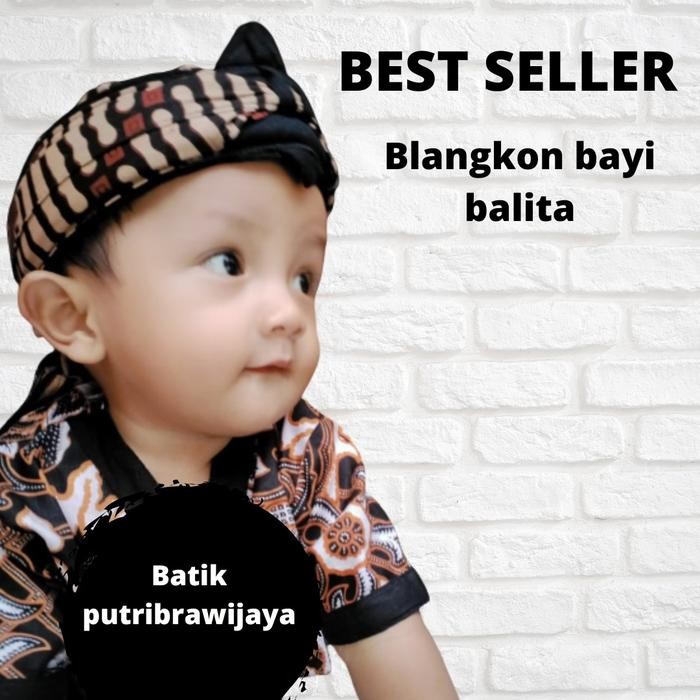 ASLI Blangkon udeng ikat sunda anak bayi balita kekinian produksi sendiri READY STOCK
