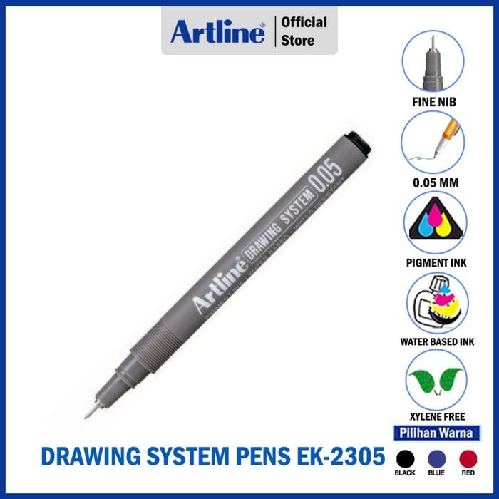 

PULPEN ARTLINE DRAWING PEN 0.05MM EK-2305