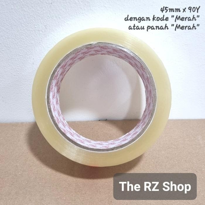 

Lakban Bening 45mm x 90 yard, Kualitas Daimaru, Lakban Bening 2inc