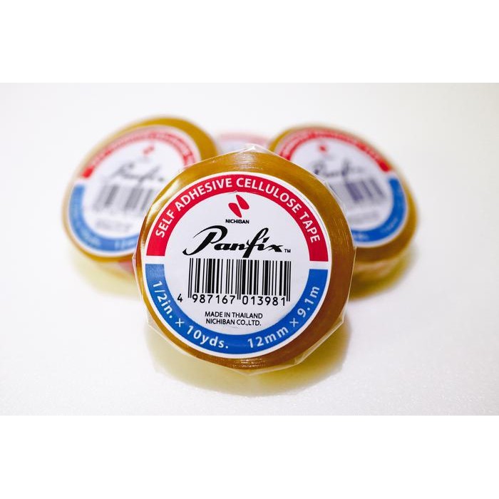 

Panfix 1/2 Inch x 10Yds x Core 1 Inch Cellulose Tape