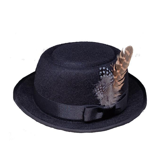 Pork pie Fedora Hat For Man Original Salamun Hat Made in Bandung