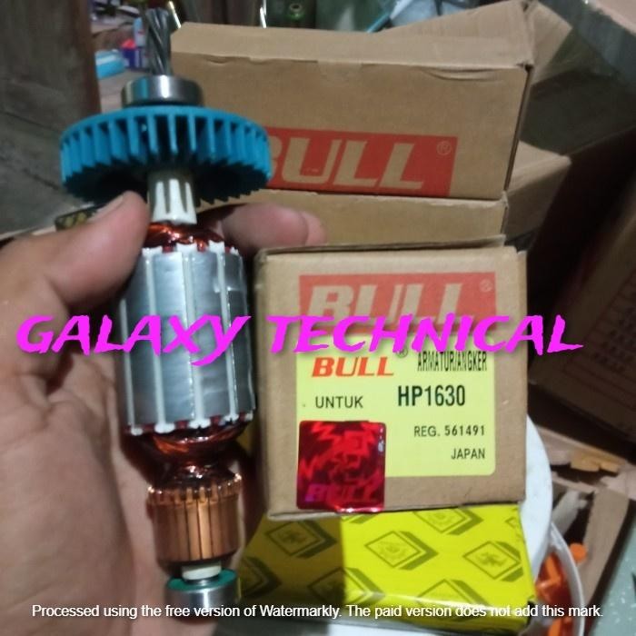 ARMATURE / ANGKER MESIN BOR MAKITA HP1630 / ANGKER BULL HP 1630 SALE