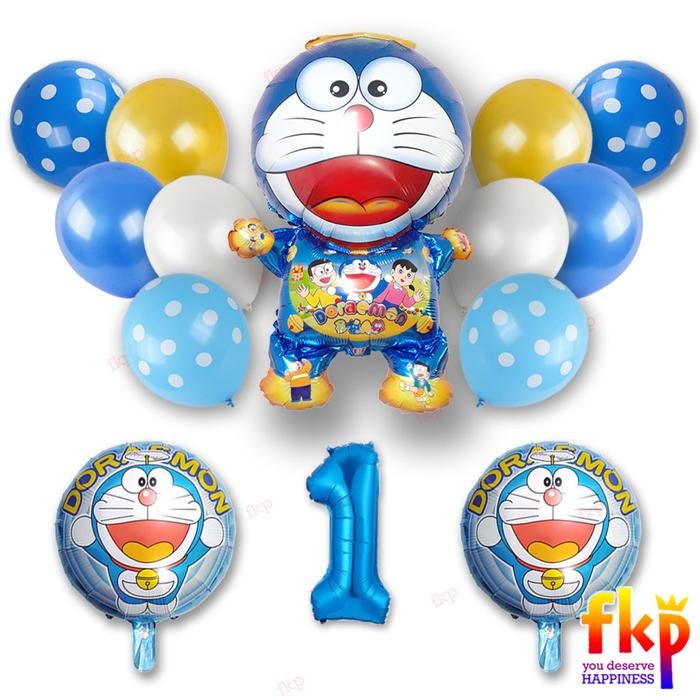 

Terlaris FUN KIDS PARTY Paket Dekorasi Ultah Doraemon/Balon Dora Emon Birthday SALE