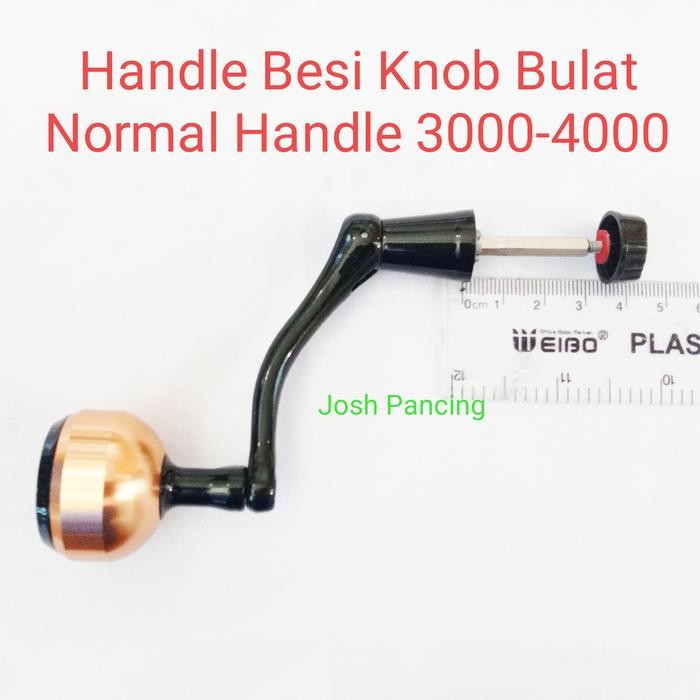 Maguro Seahawk - Handle Reel Besi Cnc Knob Bulat Daiwa Normal Handel Daido