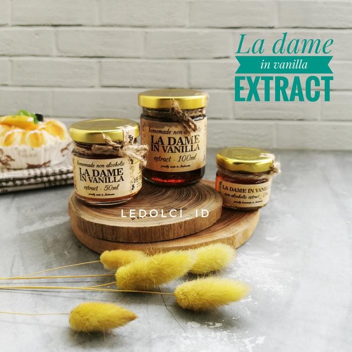 

Lecy.store2 LA DAME IN VANILLA EXTRACT EKSTRAK VANILLA LA DAME