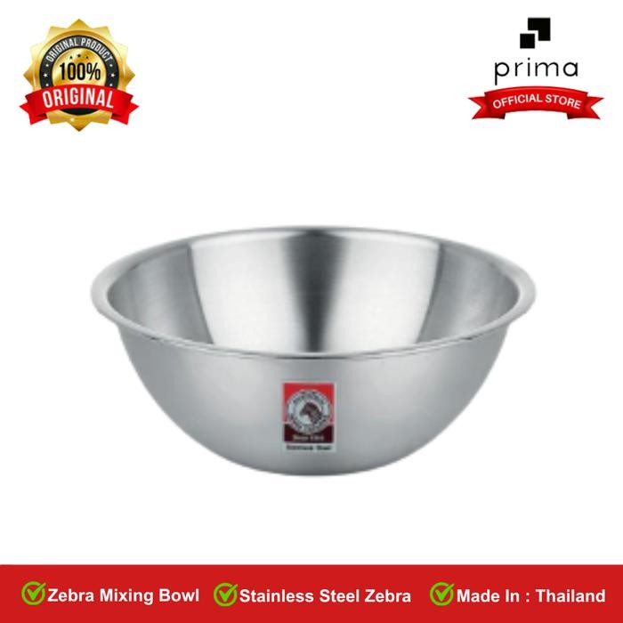 Jual Rugi Zebra Mixing Bowl / Mangkok Stainless Steel - Zebra
