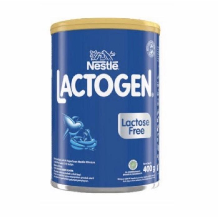 SUSU LACTOGEN BEBAS LAKTOSA UNTUK DIARE 400 GR LACTOGEN LACTOSE FREE