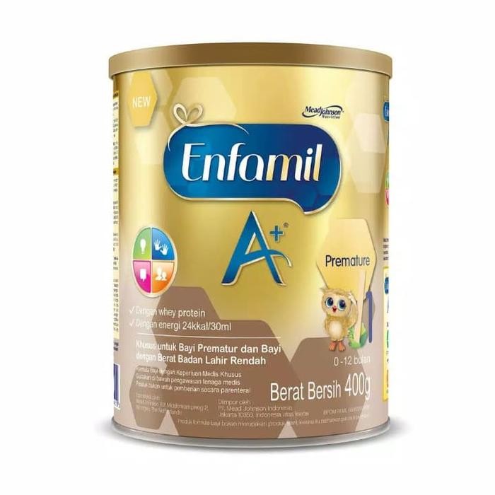 Enfamil A+ Susu Formula Bayi Prematur/BBLR 400g Baby