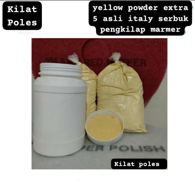 

Lecy.store2 yellow powder extra 5 asli italy serbuk pengkilap marmer