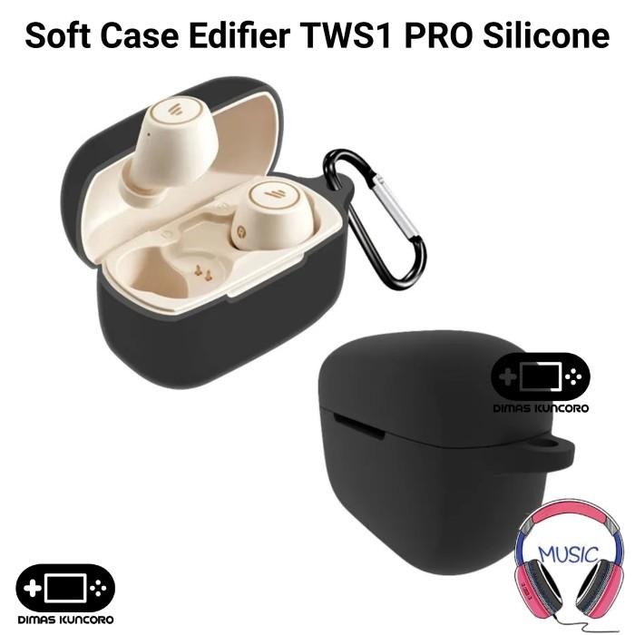 Rexus Technica - Soft Case Edifier Tws1 Pro Silicone Silicon Tws 1 Bumper Casing Shell