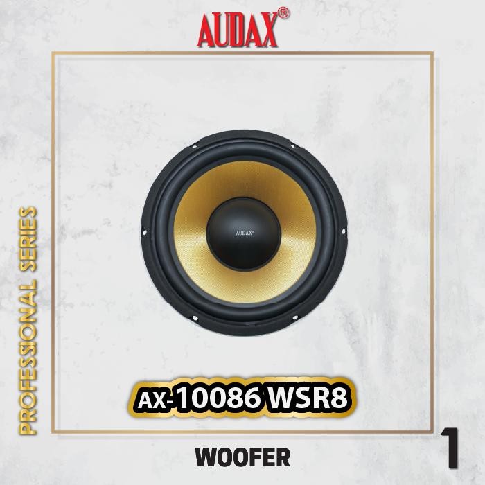 TERRBARU Audax - Speaker Pasif 10" Audax AX-10086 WSR8 Professional Series Woofer