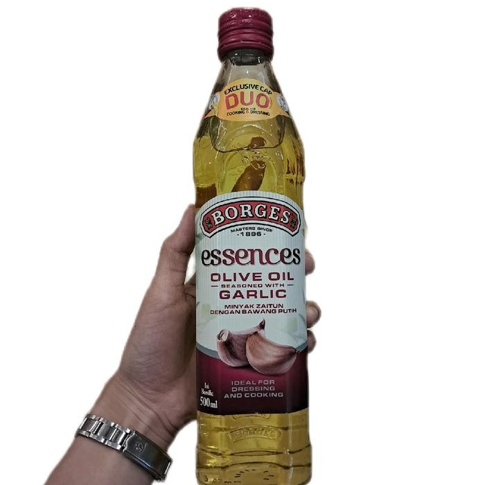 

Borges Olive Oil With Garlic 500ml