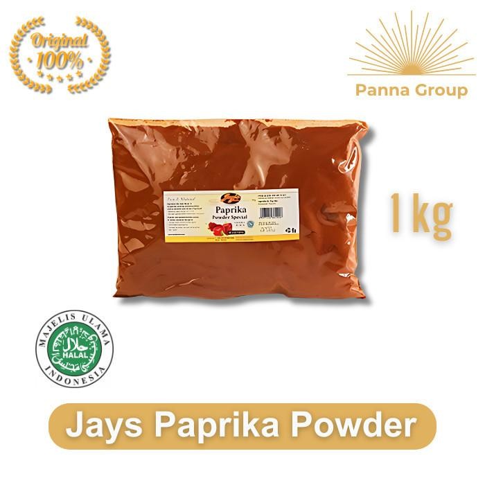 

Jays Paprika Powder / Bumbu Paprika Bubuk / Jays Paprika Powder 1 kg Bahan Masakan