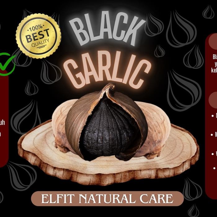 

BLACK GARLIC 200GR JUMBO 100% ORIGINAL