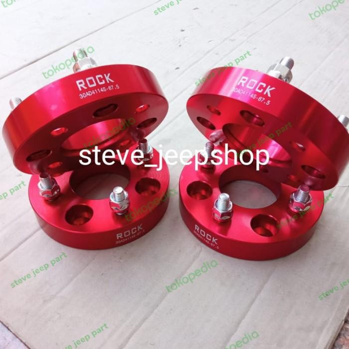 Ready Adaptor roda/spacer velg alumunium kijang 3cm ROCK