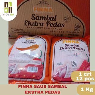 

Finna Saus Sambal Ekstra /Extra Pedas / Ekstra Hot Chill Sauce 1 Kg 1 Karton/12 PCS