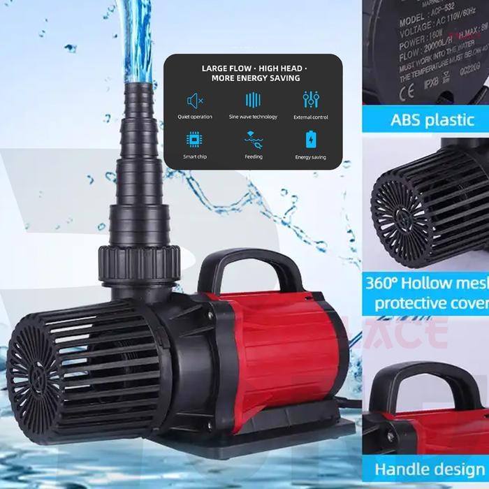 WATER PUMP MARINE AQUA AC PUMP 30000 LPH POMPA AIR CONTROLLER