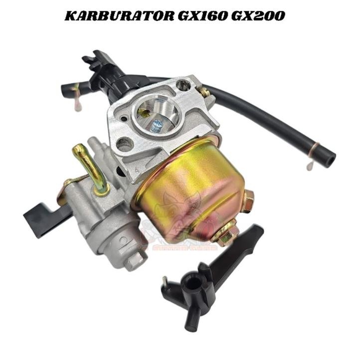 KARBU KARBURATOR GX160 GX200 GX 160 200 MESIN POMPA ALKON 2 TABUNG *