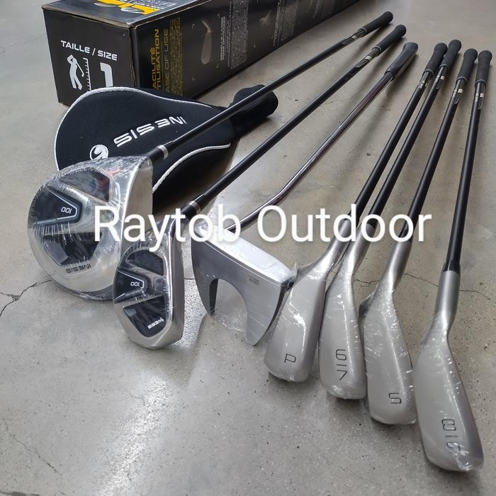 Stick Golf Set Dewasa 7 Clubs 100 Left Handed LH Fullset Carbon Size 1