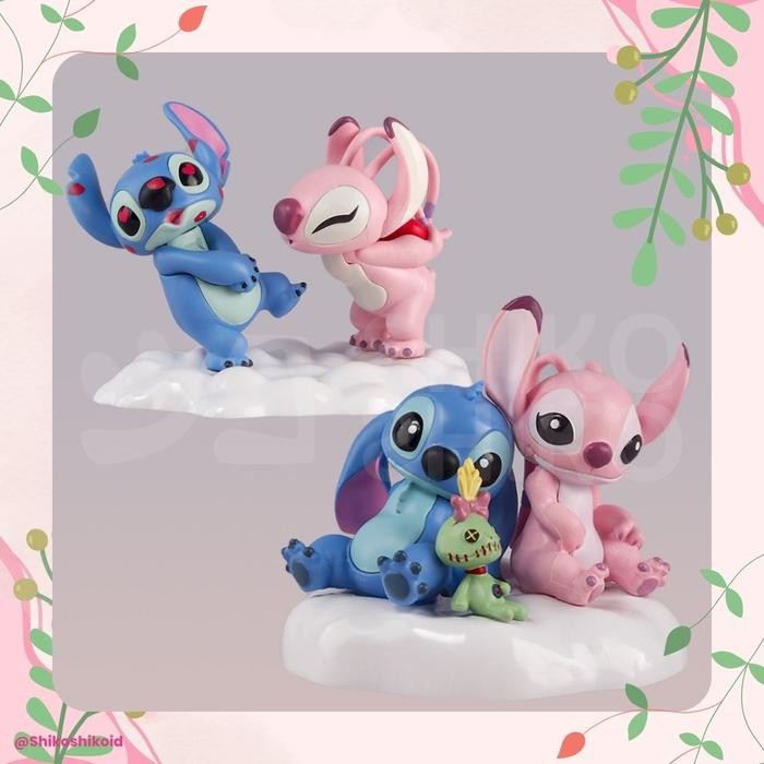 Fgrsna Figure Stitch & Angel Lilo And Stitch Action Figur Lovely