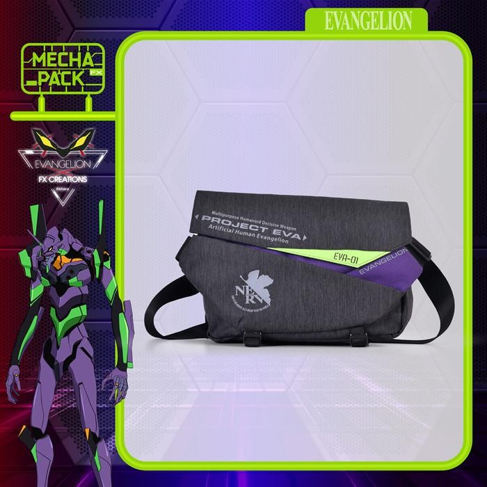 

ZO752 Tas Selempang Evangelion x FX Creations Sling Bag EVA244004-23 TERMURAH
