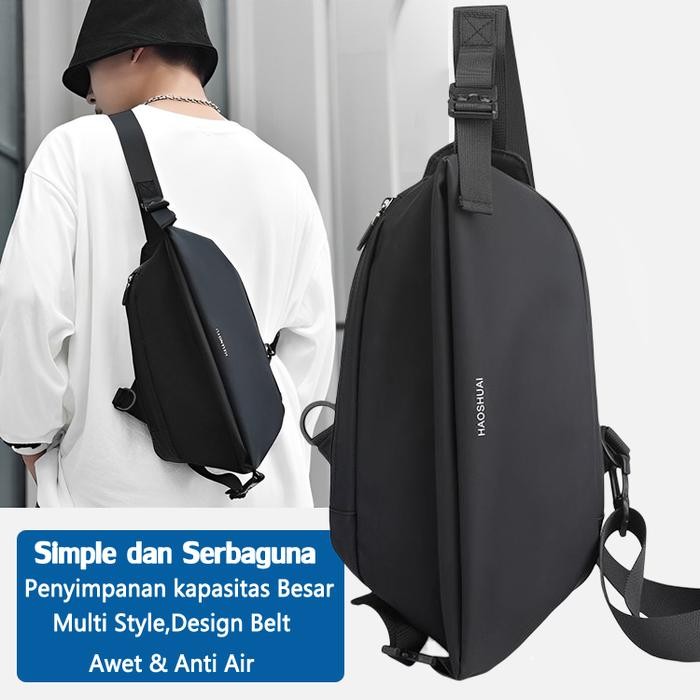 

IA327 Freeknight Tas Pria Selempang Kasual Tas Fashion Sling Bag TS707 BIG SALE