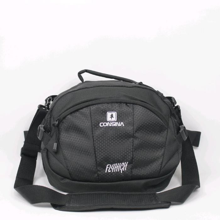 

EJ944 Tas Selempang Slingbag Consina 2 Pungsi/Slibag Adventure Pria Wanita Bahan Cordura tebal NEW