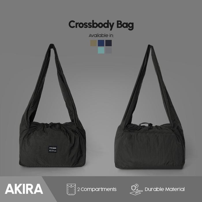 

EJ257 Open Ending Tas selempang Nylon Crinkle Slingbag Akira [CBB.02] Pria EKSLUSIF