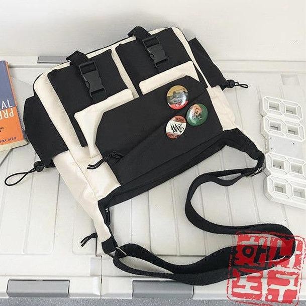 

EJ960 [Beli Lokal] Satu Alat DEWATHA Tas Selempang Bahan Kanvas Tebal Premium NEW