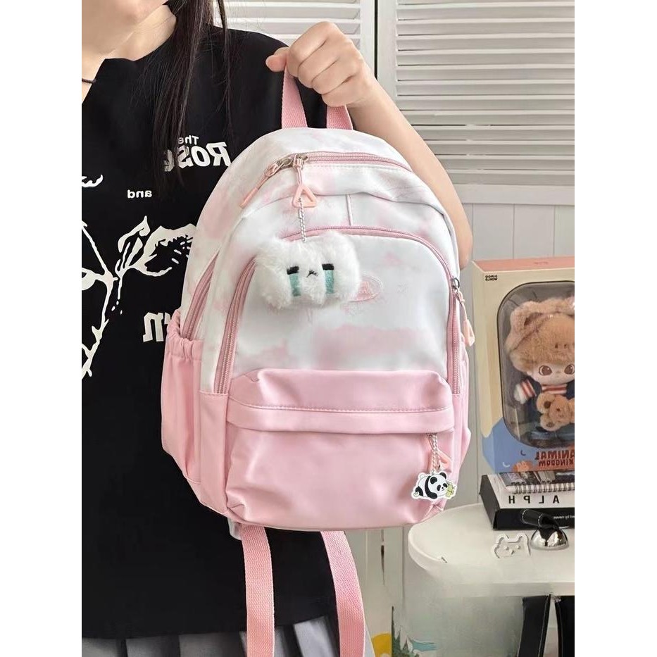Elizabeth'S Bags - Tas Sekolah Y2K Aesthetic Tas Ransel Wanita Import Korea Backpack Tas Ransel