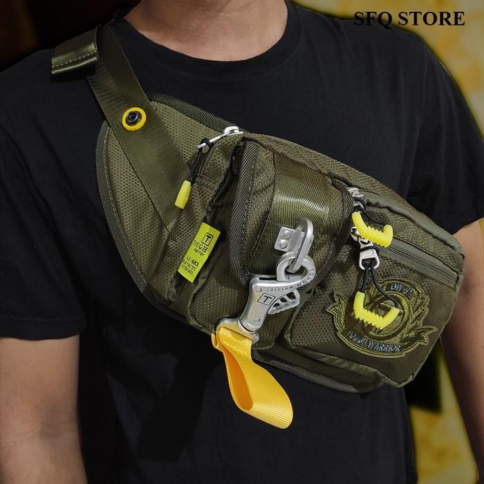 

EJ654 Tas Selempang Pria Army Tactical Tough Warrior STOK TERBATAS