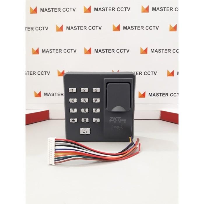 Access Control ZKTECO X6 M Lock Kartu RFID Fingerprint PIN Pintu